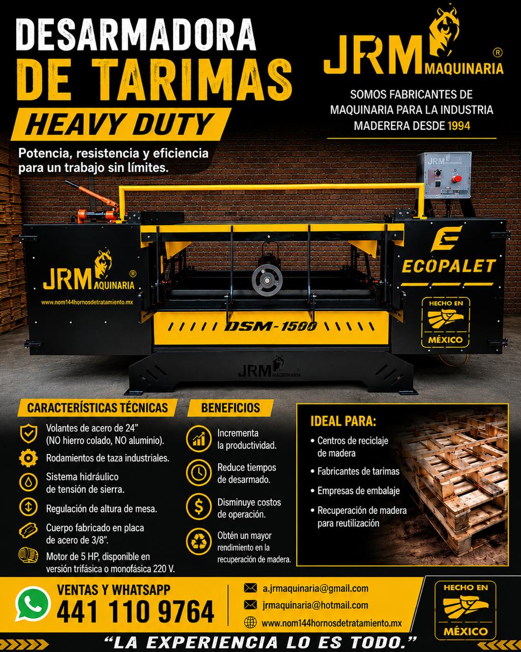 Desmanteladora DMS-1500